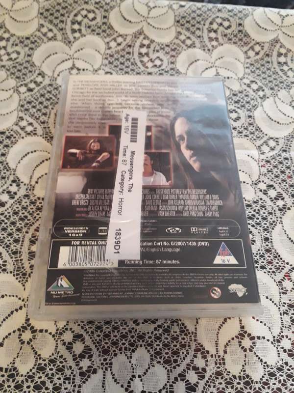 HORROR DVD  - THE MESSENGERS