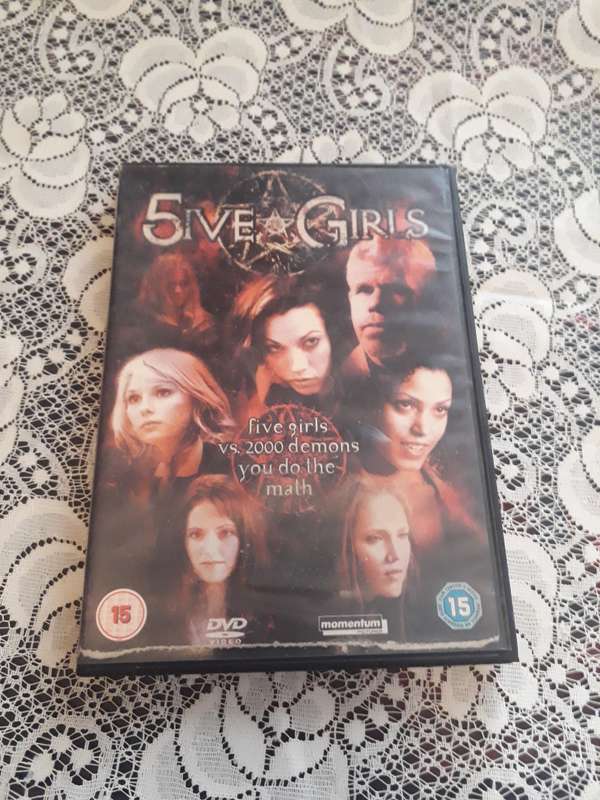 HORROR DVD - 5IVE GIRLS - VS 2000 DEMONS YOU DO THE MATH