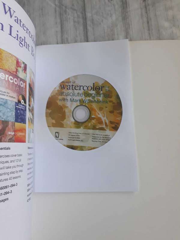 ART BOOK - WATERCOLOR FOR THE ABSOLUTE BEGINNER BY MARK & MARY WILLENBRINK