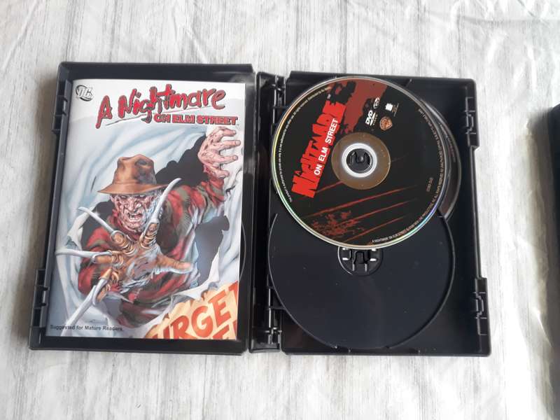 DVD BOX SET - A NIGHTMARE ON ELM STREET COLLECTION 7 MOVIES DVD - AS NEW CONDITION