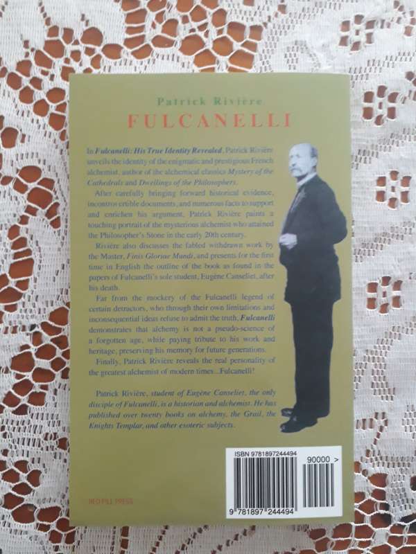 OCCULT BOOK Fulcanelli by Patrick Riviere - his true identity revealed - as new condition