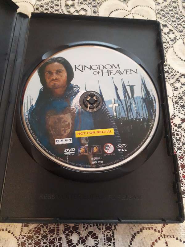 ACTION DVD - KINGDOM OF HEAVEN ORLANDO BLOOM