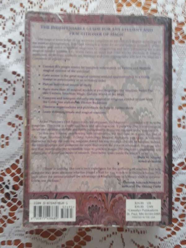 OCCULT BOOK ON THE MAGICIAN'S COMPANION BY BILL WHITCOMB