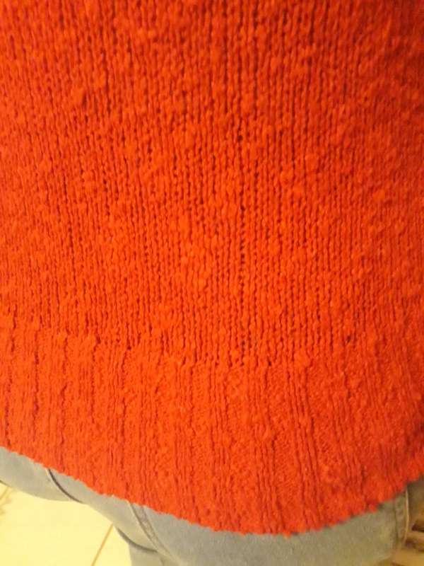 Debbie Morgan Brand - Dark Red Pullover Knitted Top with Cowl Neck and Sleeveless - Size S/8/32