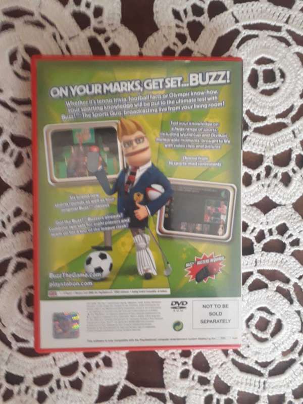 BUZZ THE SPORTS QUIZ PLAYSTATION 2