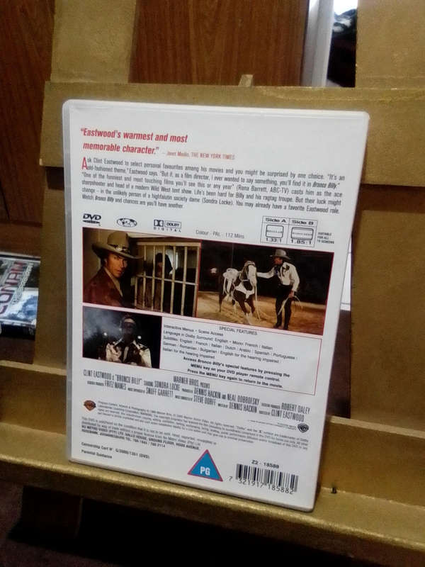 DVD MOVIE - BRONCO BILLY - CLINT EASTWOOD
