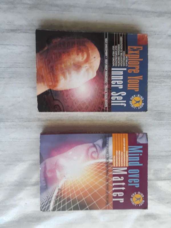 HEALTH, MIND AND BODY BOOKS  - EXPLORE YOUR INNER SELF/MIND OVER MATTER