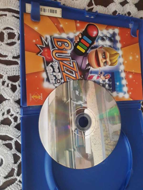 BUZZ THE POP QUIZ PLAYSTATION 2 GAME
