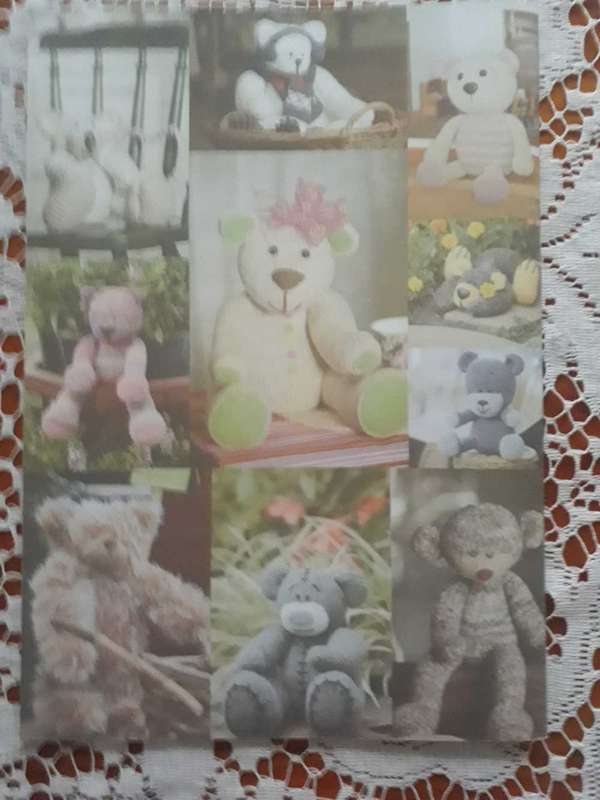 ELLE BEAUTIFUL BEARS NO 2 - 10 ADORABLE TEDDY BEARS TO KNIT & CROCHET