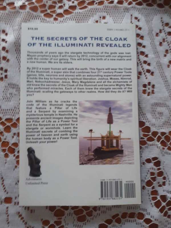 OCCULT BOOK WILLIAM HENRY - CLOAK OF THE ILLUMINATI - SECRETS TRANSFORMATIONS CROSSING THE STARGATE