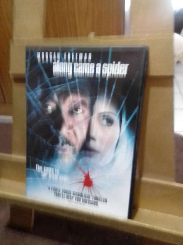 DVD MOVIE - ALONG CAME A SPIDER - MORGAN FREEMAN