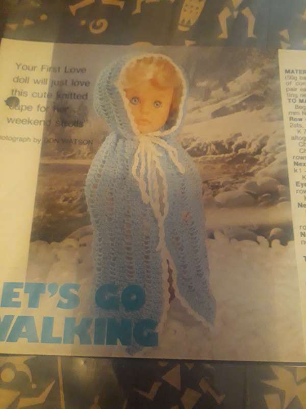 FIRST LOVE DOLL PATTERNS - LET'S GO WALKING