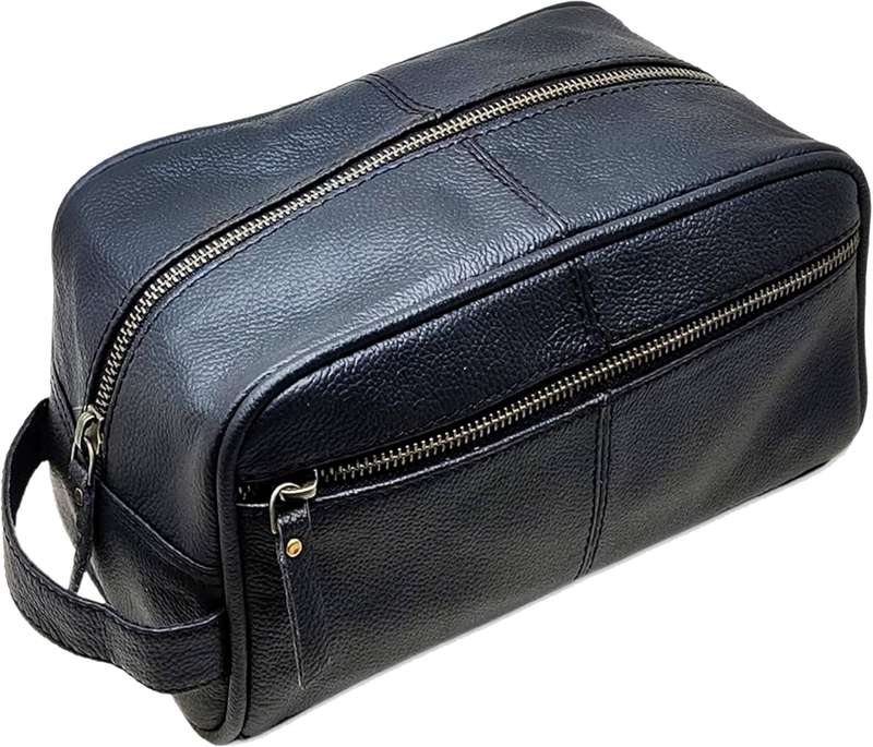 Genuine Leather Toiletry Bag