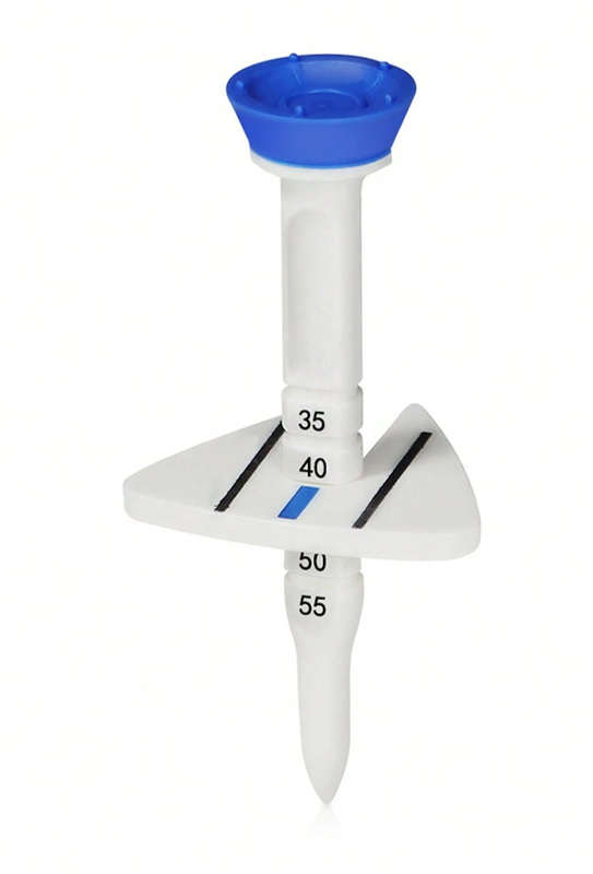 Adjustable Double Layer Golf Tee & Ball Marker (Orange)