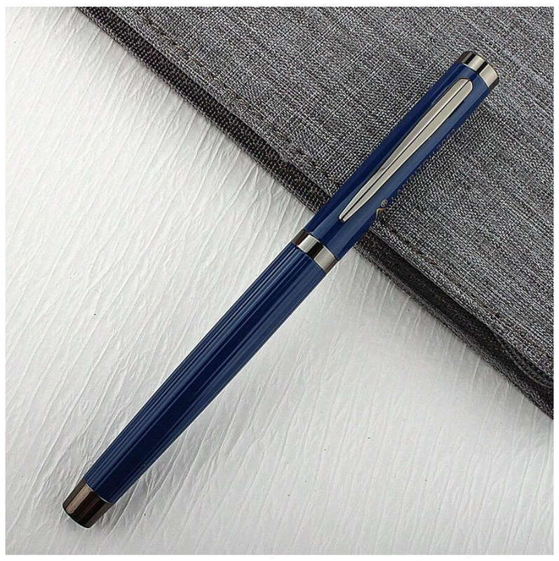 Metal Fountain Pen with 0.5MM Tungsten Nib - Gloss Black