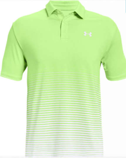 GOLF - Under Armour Mens Playoff Polo (Summer Lime/White)
