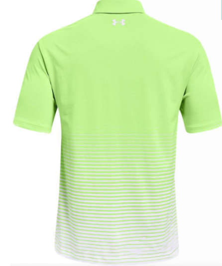 GOLF - Under Armour Mens Playoff Polo (Summer Lime/White)