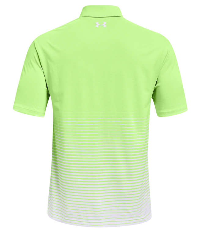 GOLF - Under Armour Mens Playoff Polo (Summer Lime/White)