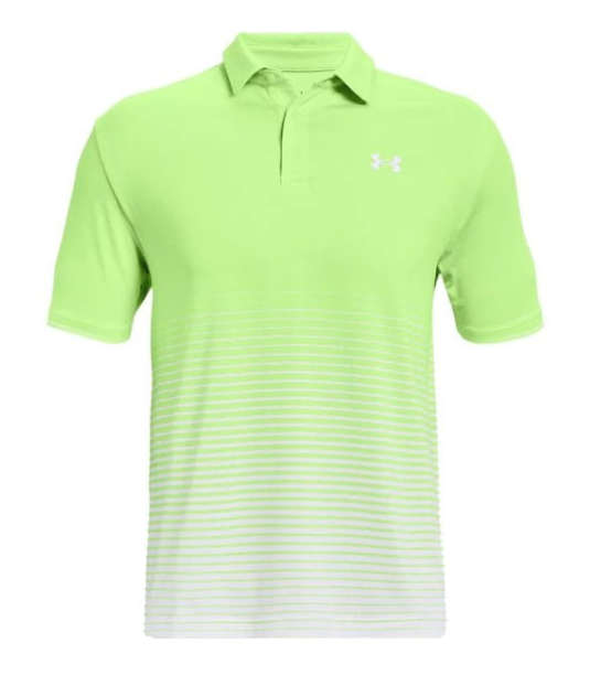 GOLF - Under Armour Mens Playoff Polo (Summer Lime/White)