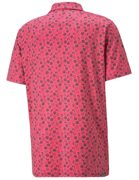 GOLF - Puma MATTR Beach Trip Polo (Sunset Pink/Quiet Shade)