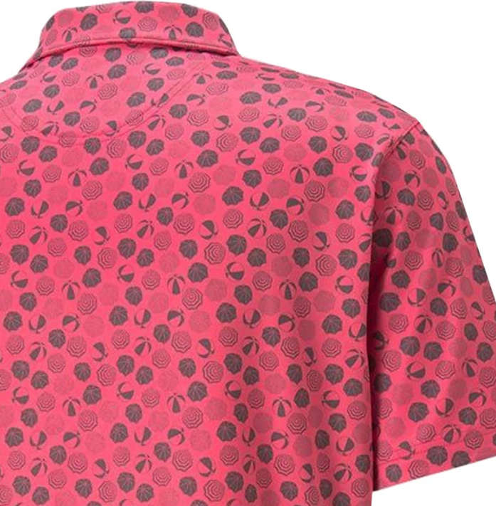 GOLF - Puma MATTR Beach Trip Polo (Sunset Pink/Quiet Shade)