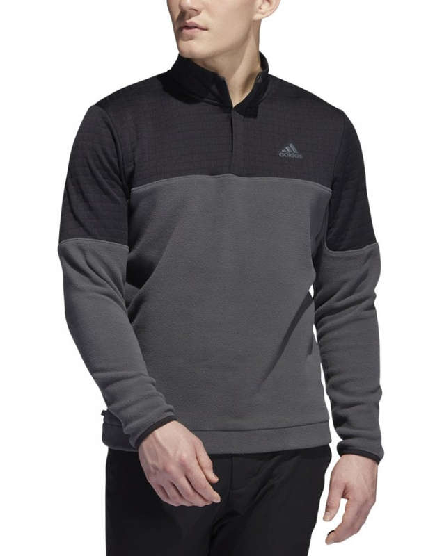 Adidas DWR Colorblock quarter zip waterproof Golf Jacket