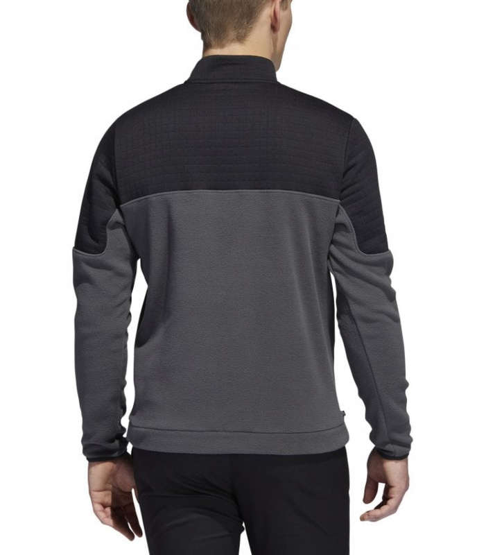 Adidas DWR Colorblock quarter zip waterproof Golf Jacket