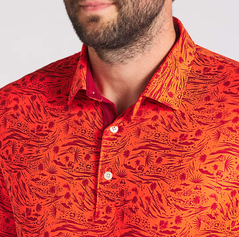 Puma Cloudspun Watering Hole Golf Polo