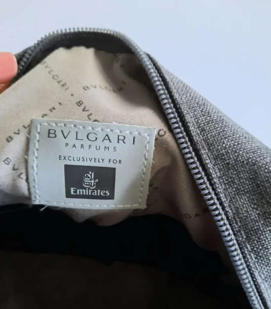 Bvlgari Emirates Exclusive Business Class Amenity Pouch