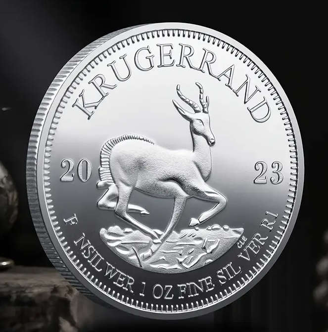 White Iron Kruger Coin