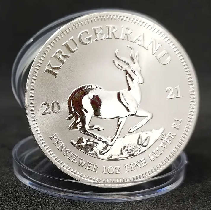 White Iron Kruger Coin