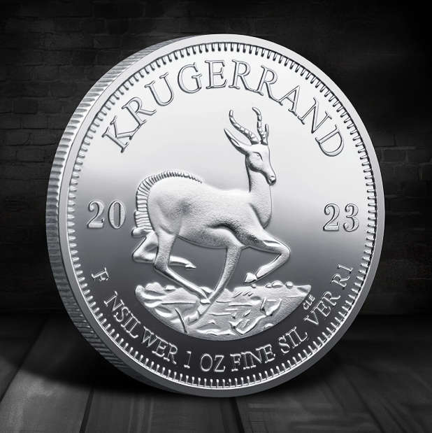 White Iron Kruger Coin