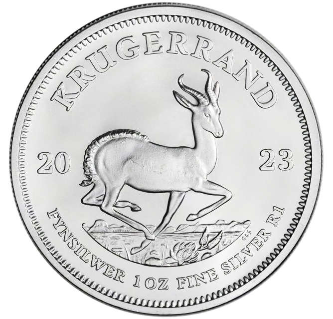 White Iron Kruger Coin