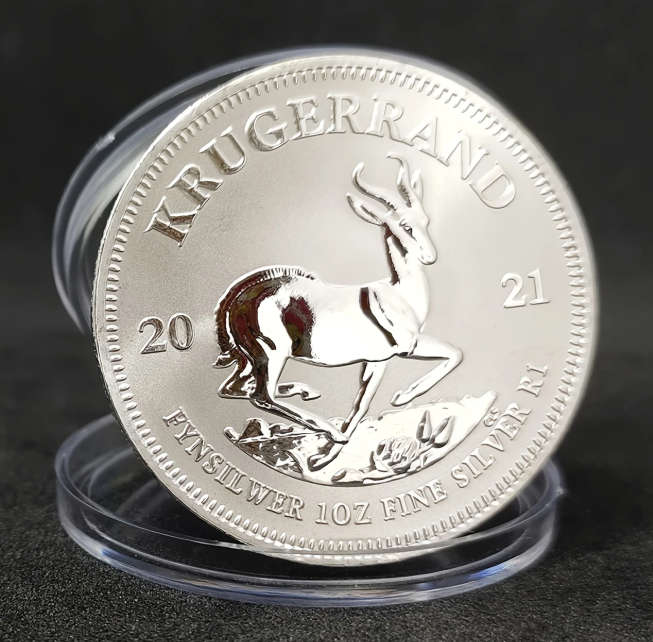White Iron Kruger Coin