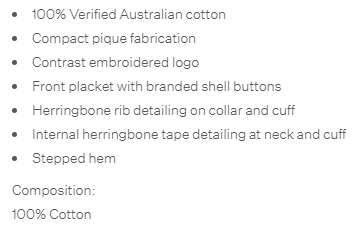 Country Road Australian Cotton Pique Polo