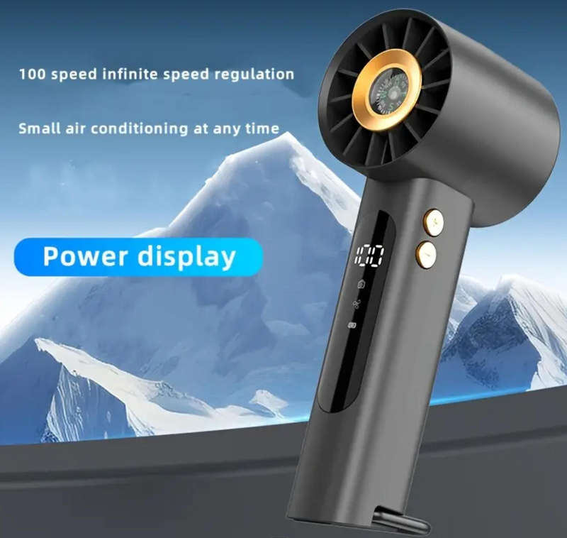 Cordless USB Turbo Handheld Fan