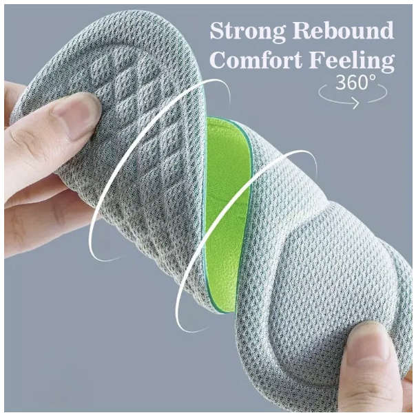 Anti Odour Insoles (UNISEX) Size 43 - 44 ***CAN BE CUT***