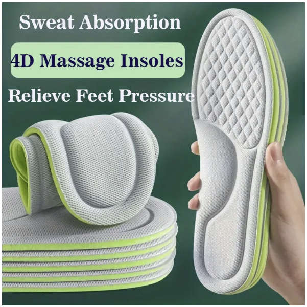 Anti Odour Insoles (UNISEX) Size 43 - 44 ***CAN BE CUT***