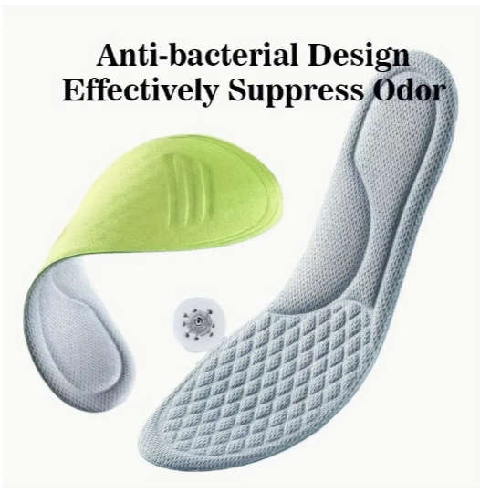 Anti Odour Insoles (UNISEX) Size 43 - 44 ***CAN BE CUT***