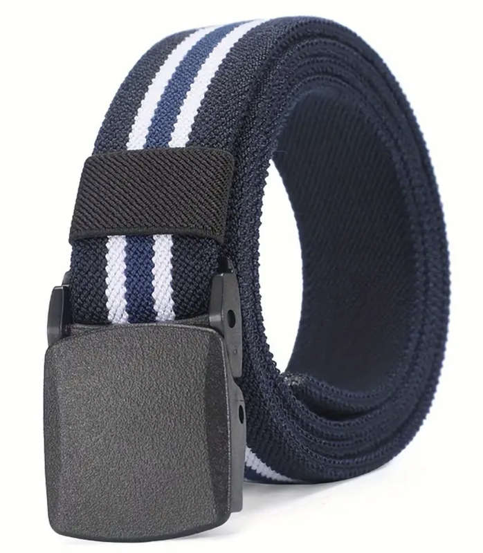 ***GOLF*** 2 Colour Canvas Belt - 120cm (Blue & White)