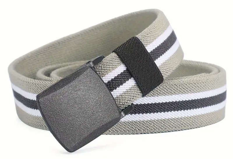 ***GOLF*** 2 Colour Canvas Belt - 120cm (Blue & White)