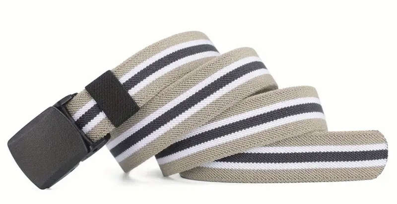 ***GOLF*** 2 Colour Canvas Belt - 120cm (Blue & White)