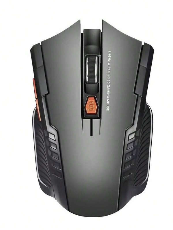2.4GHz Wireless Optical Gaming Mouse for PC or Laptop (Silver)