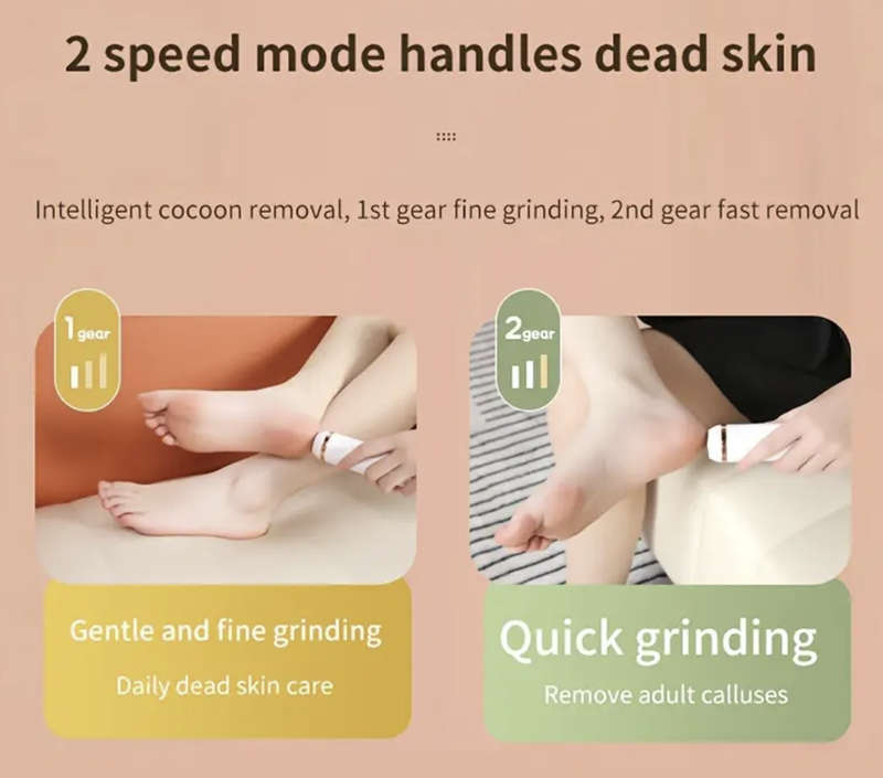 Wireless USB Charging Callus Remover