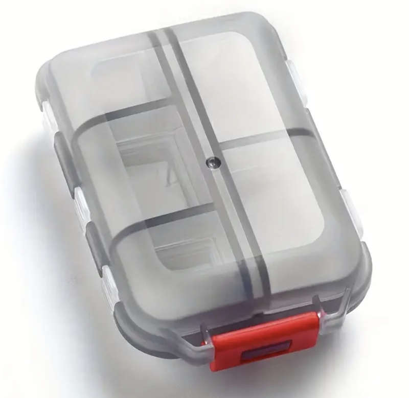 Pill Box with 10 Compartments... Moisture Proof