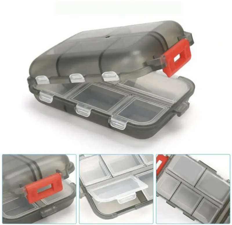 Pill Box with 10 Compartments... Moisture Proof
