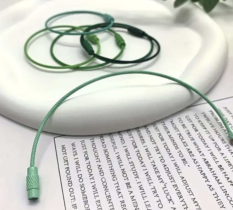 10pcs / 1 pack Full Color Multi-purpose Stainless Steel Cable Wire