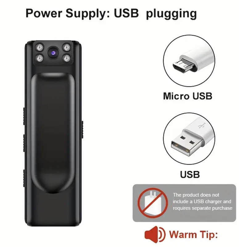 Portable Wearable Action Camera
