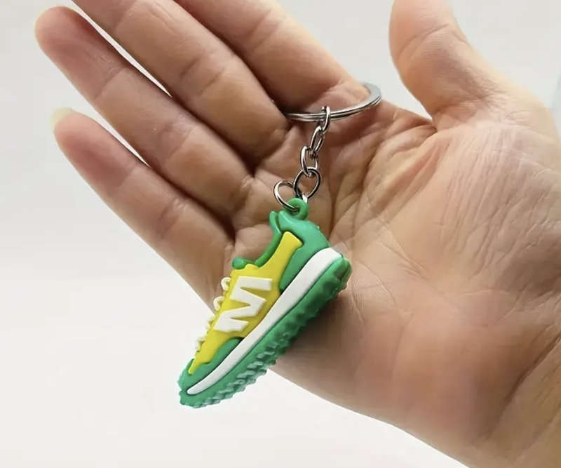 Mini Cute Cool Sneaker Keychain (RED)