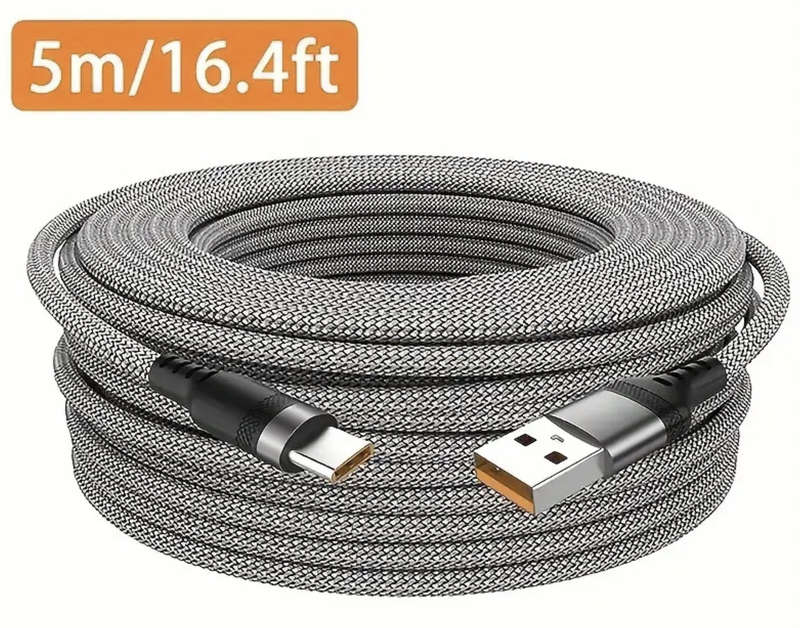 5meter Super-Quick Charge USB to Type-C Cable